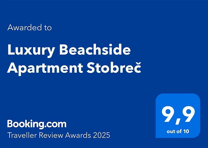 Daire Luxury Beachside Stobrec, 30m To Pebble Beach, Restaurants, Center Of Stobrec Split